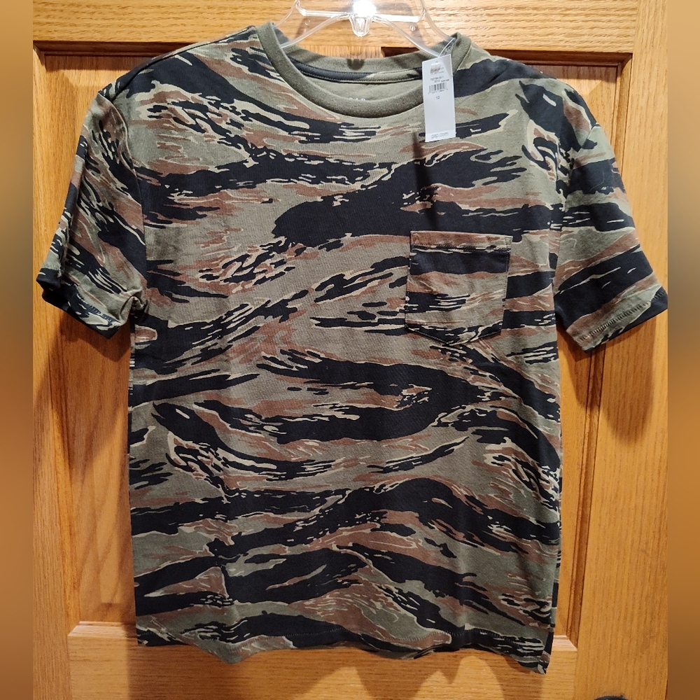 GAP Teen (12) Camouflage T-Shirt